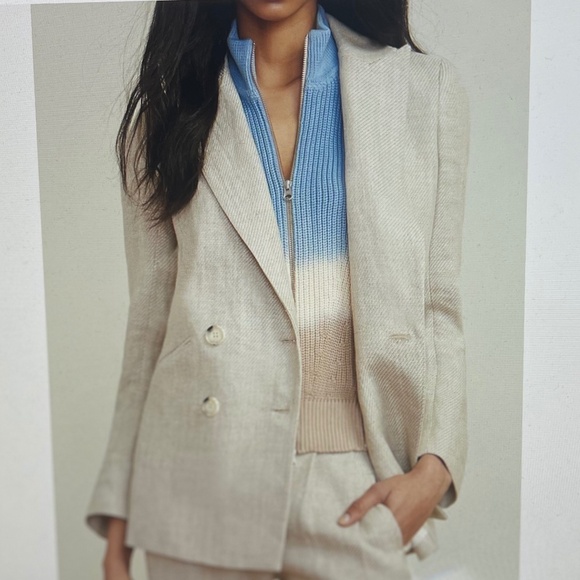 NWOT Blue/Ivory/Khaki Rini Dickey sz 00-14 - Picture 7 of 7